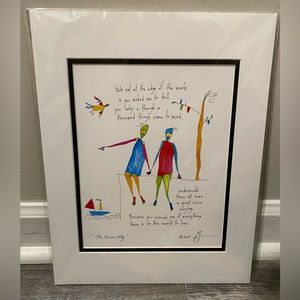 NEW Brian Andreas Storyperson Matted Print